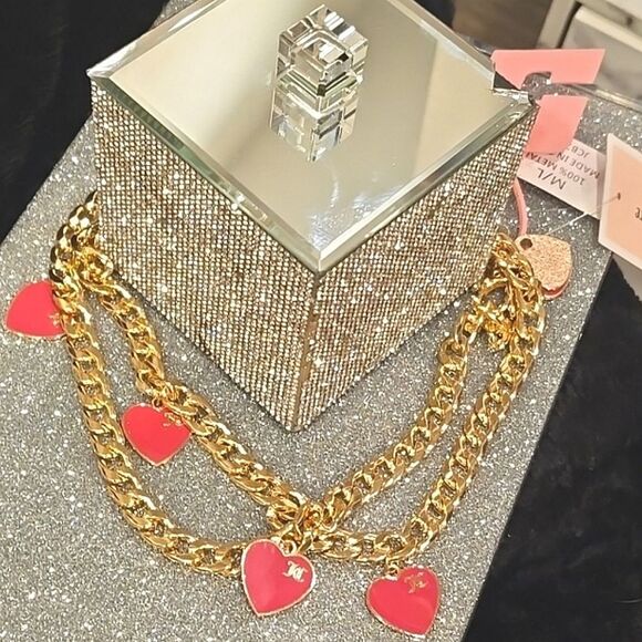 Juicy Couture Heart Chain Link Belt main image 5
